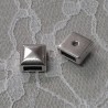 Passant 06 mm en Zamak N°19 Argent