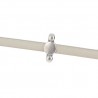 Passant 06 mm en Zamak N°27 Argent