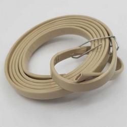 Cordon vernis plat 06 mm  x 20 cm