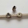 Passant 06 mm en Zamak N°42 Argent
