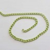 1 mètre de chaine plate doré n°05 06 x 03 mm