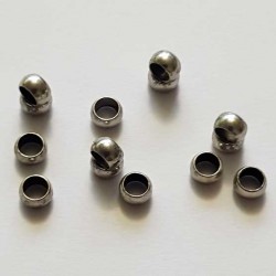 10 Perles à écraser de 2 mm