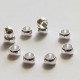 10 Perles à écraser de 3 mm