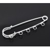Broche 5 anneaux 70x20mm N°004