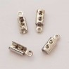 10 Embouts à coller Serres Cordons 6 x 3 mm N°01
