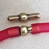 Fermoir pour cordon Pvc Creux 5 mm N°03