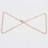 Collier N°15 en acier inoxydable 45 cm Doré Rosé
