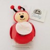 Doudou à broder Hochet Coccinelle