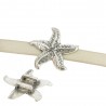 Passant 10 mm en Zamak N°51 Argent