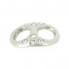 Passant 10 mm en Zamak N°55 Argent