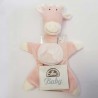 Doudou à broder Girafe Rose