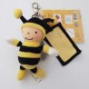 Porte clé à broder Abeille N°01 Aile Argenté