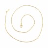 Collier N°11 Plaqué Or 18K de 45 cm