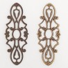 Breloque Fleur Métal N°105 Estampe Bronze