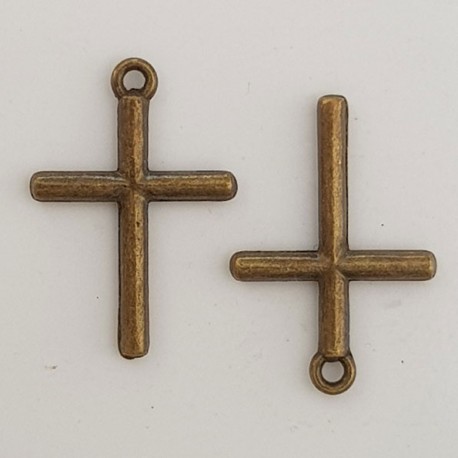 Breloque Croix N°05 Bronze