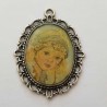 Pendentif 39 x 29 mm Fantaisie N°01
