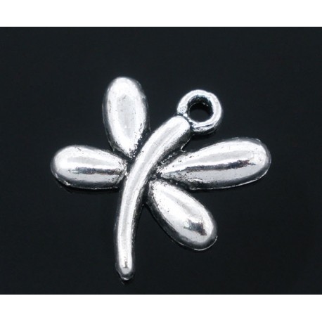 Breloque Libellule N°01 Argent