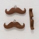 Breloque pendentif Moustache N°01-12