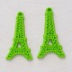 Breloque pendentif Tour Eiffel résine