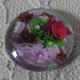 Cabochon rond en verre 20mm fleur N°01 au N°52
