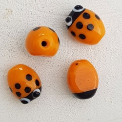 2 Perles Ovales 16/13 mm