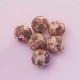 Perles En Tissus Fleurie 16 mm