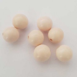 Perle Ronde 12 mm Plastique