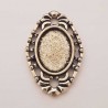 1 support cabochon 14 mm N°03-2 Anneaux