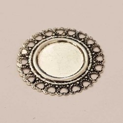 Support cabochon rond 18 mm N°03