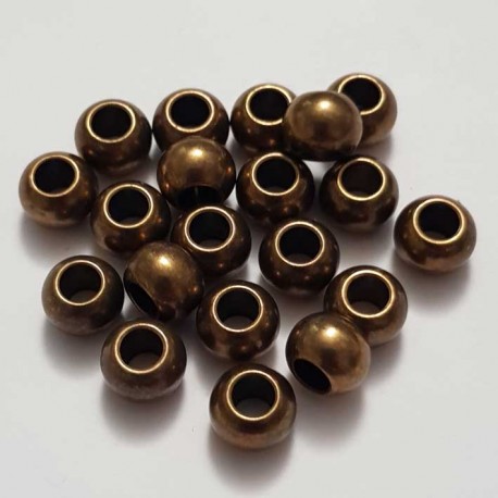 Perle Ronde 08 mm N°05 Bronze