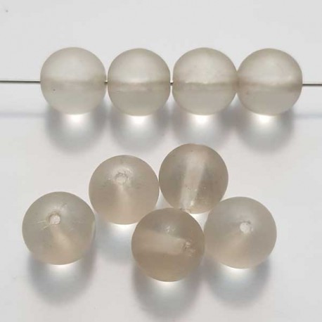 Perle verre Ronde 13 mm N°01