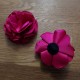 Fleur Tissus Uni 6 pétales N°01 du 01 au 08