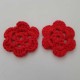 Fleur Au Crochet 45 mm