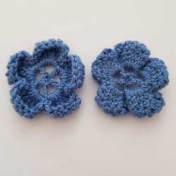 Fleur Au Crochet 60 mm