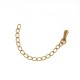 Chaîne d'extension pour collier bracelet en acier inoxydable 6 cm n°03