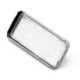 Support cabochon broche 10 x 25 mm Acier Inoxydable argent vieilli N°02