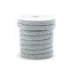 Corde polyester regaliz 4 x 7 mm