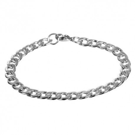 Bracelet en acier inoxydable 20.5 cm