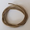 4.50 M Cordon rond cuir lisse 2.5 mm