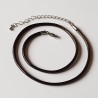 Collier Fantaisie fermoir mousqueton