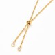 Bracelet Coulissant Acier Inoxydable Chaine N°05