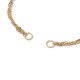 Bracelet Coulissant Acier Inoxydable Chaine N°06 Argent ou Doré