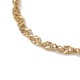 Bracelet Coulissant Acier Inoxydable Chaine N°06 Argent ou Doré