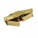 Fermoir clip griffe pour cuir 05 mm de large Doré