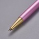 Stylo à décorer de perles tube vide à customiser doré rose nacré x 1 pièce