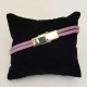 Bracelet cuir 03 mm Lisse ajustable au poignet