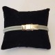 Bracelet cuir 03 mm Lisse ajustable au poignet