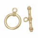 Fermoirs Toggle Plaqué Or 14K N°02