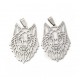 Breloque Loup Acier Inoxydable