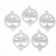 Connecteur Pendentif breloque Arbre De Vie N°02 en acier inoxydable